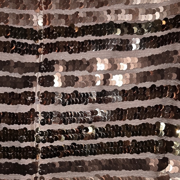 Eliza J Gold Sequin Sheath Mini Dress - Picture 6 of 6